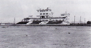 払い下げ前の旧海軍鳴尾航空基地の跡地(昭和35年)